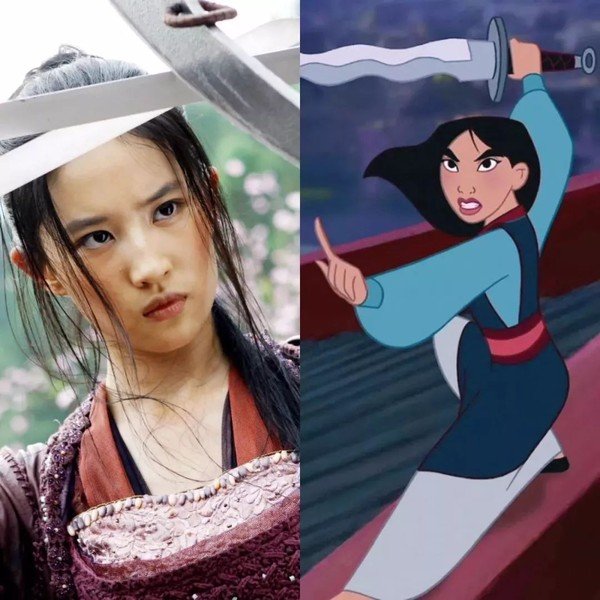 劉亦菲與花木蘭